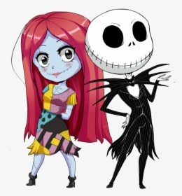 Download Jack And Sally Black And White Clipart , Png Download ...