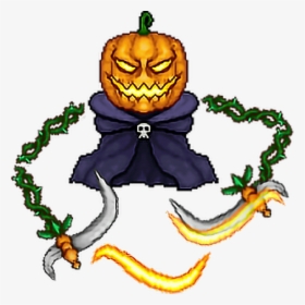Terraria Pumpkin Moon Boss Clipart , Png Download - Terraria Pumpkin Moon Boss, Transparent Png, Free Download
