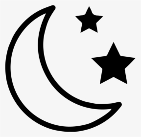 My First Halloween Clip Art - Transparent Moon And Stars, HD Png Download, Free Download