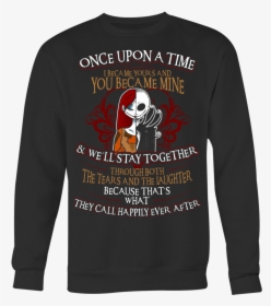 Jack & Sally The Nightmare Before Christmas Shirt, - Long-sleeved T-shirt, HD Png Download, Free Download
