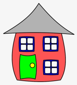 Blowing Up - Transparent Background House Cartoon Png, Png Download, Free Download