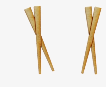Chopstick Earrings By Vinca In Birch Wood - Wood, HD Png Download, Free Download