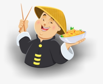 Chopstick Champion - Cartoon, HD Png Download, Free Download
