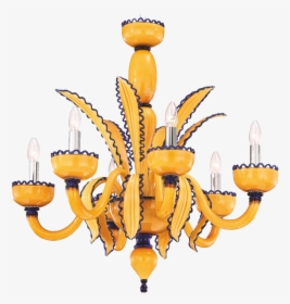 Murano Chandeliers - Chandelier Murano Yellow, HD Png Download, Free Download