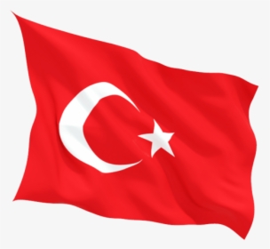 Turkey Flag Wave - Turkey Waving Flag Png, Transparent Png, Free Download