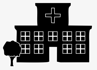 Hospital Clipart Black, HD Png Download, Free Download