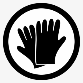 Transparent Gloves Clipart Black And White - Safety Equipment Clipart Black And White, HD Png Download, Free Download