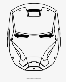 Iron Man Coloring Page - Iron Man Hitam Putih, HD Png Download, Free Download