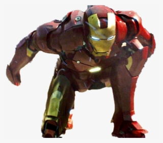 Iron Man Transparent Images - Iron Man Superhero Landing, HD Png Download, Free Download