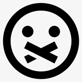 This Icon Is Made Up Of A Circle With Two Smaller Black - Smile Icon, HD Png Download, Free Download