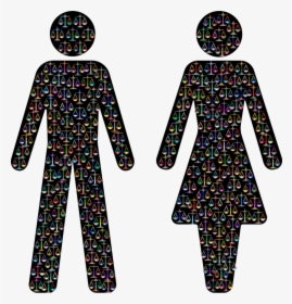 Icons - Transparent Gender Male Female Symbols, HD Png Download, Free Download