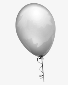 Balloon Gray Clipart - Gray Balloon Clipart, HD Png Download, Free Download