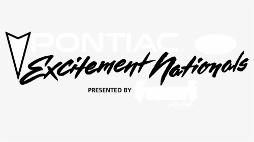 Pontiac Excitement Nationals Logo Black And White, HD Png Download, Free Download