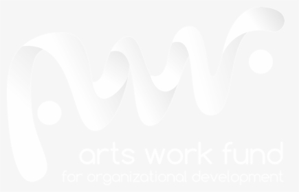 Arts Work Fund Logo White - White Volunteer Png, Transparent Png, Free Download