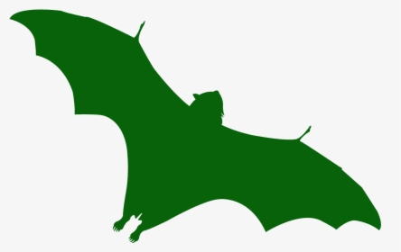 Flying Fox Silhouette, HD Png Download, Free Download