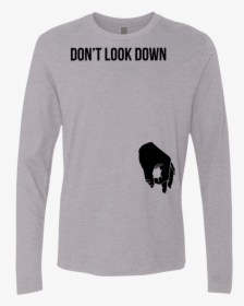 Don"t Look Down The Circle Game Men"s Long Sleeve Tee - J Cole Quotes, HD Png Download, Free Download