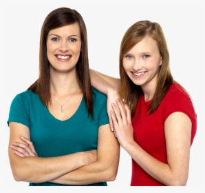 Mother And Daughter Hair Style, HD Png Download, Free Download