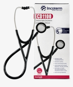 Estetoscópio Incoterm Cardiológico Deluxe Ecd1100 Incoterm - Incoterm, HD Png Download, Free Download