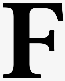 Big Letter F No Background, HD Png Download, Free Download
