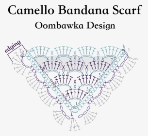 Transparent Crochet Png - Bufandas De Triangulo Patrones, Png Download, Free Download