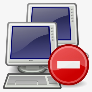 Computer Monitor,desktop Computer,laptop - Clip Art Transparent Background Computer, HD Png Download, Free Download