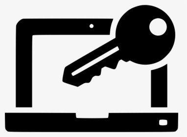 Laptop Password - Permission Png Image Icon, Transparent Png, Free Download