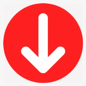 Red Disc Down - Sign, HD Png Download, Free Download