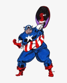 1 Vector 1st Place Trophy - Easy To Draw Captain America, HD Png Download, Free Download
