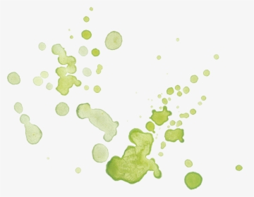 Pale Green Splatter - Gold Paint Splatter Transparent Background, HD Png Download, Free Download