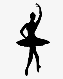 Ballet Dance Move Black And White, HD Png Download, Free Download