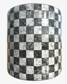 Classic Black And White Marble Checker Tile Texture, - Chess Board Meme Template, HD Png Download, Free Download