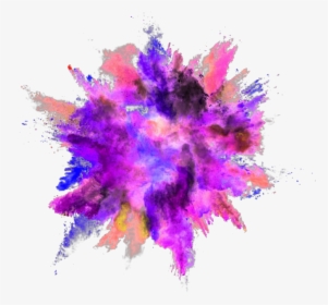 #colorful #colours #powder #smoke #explode #fumaça - Color Powder Explosion Png, Transparent Png, Free Download