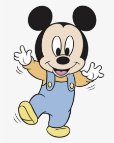Clipart Mouse Baby Mouse - Baby Mickey Walking, HD Png Download, Free Download