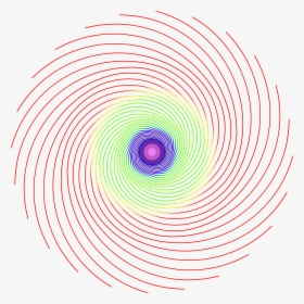 Fibonacci Spiral - Fibonacci Png Spiral Color, Transparent Png, Free Download