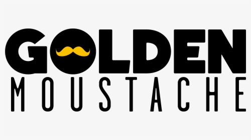 Golden Wikip Dia - Golden Moustache, HD Png Download, Free Download