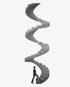 Spiral Staircase Vector - Spiral Stairs Png, Transparent Png, Free Download