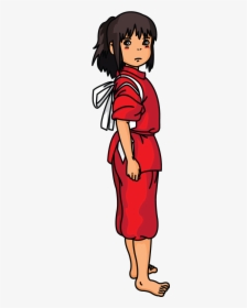 How To Draw Chihiro From Spirited Away - Chihiro Spirited Away Characters, HD Png Download, Free Download