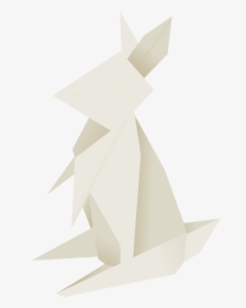 Vector Rabbit Origami Picture Library - Origami, HD Png Download, Free Download