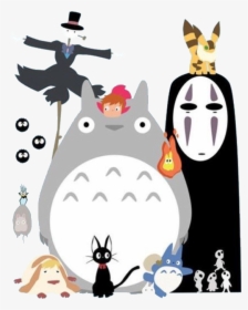 #spiritedaway #totoro #totorolove #noface #animation - Totoro Spirited Away No Face, HD Png Download, Free Download