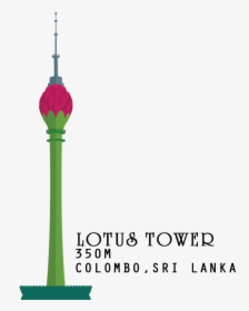 Colombo Lotus Tower Png, Transparent Png, Free Download