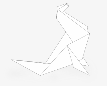 White Origami Png, Transparent Png, Free Download