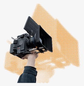 Drumstix On Red Camera Held High - Camera Strap, HD Png Download, Free Download
