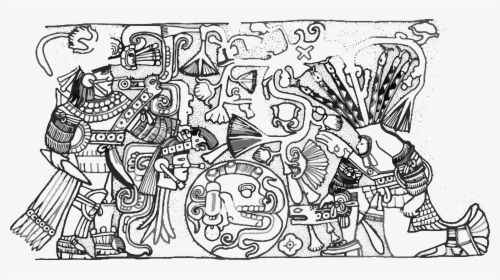 Geroglifici Maya , Png Download - Mayan Ball Game Decapitation, Transparent Png, Free Download