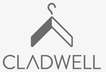 Cladwell Logo Stacked Black - Sign, HD Png Download, Free Download