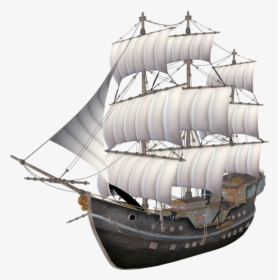 Galleon Rigged Ship, HD Png Download, Free Download