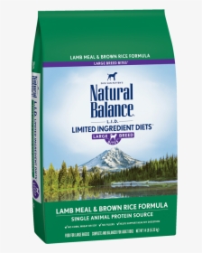 Limited Ingredient Diets® Lamb Meal & Brown Rice Large - Natural Balance Large Breed Lamb, HD Png Download, Free Download