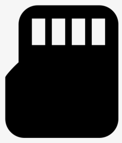 Sd Card Icon Png - Sd Icon, Transparent Png, Free Download