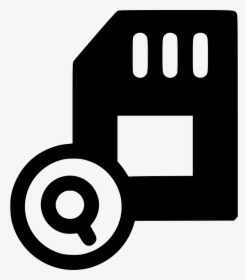 Search Sd Card Storage - Sign, HD Png Download, Free Download