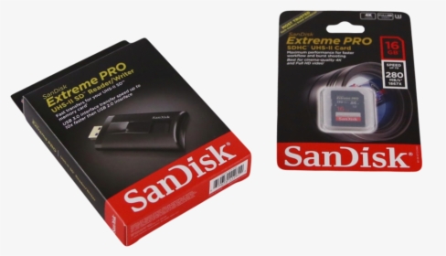 Sandisk Extreme Pro Sd Uhs Ii Card 32gb 300mb S, HD Png Download, Free Download