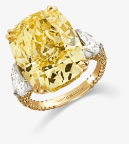 Transparent Yellow Diamond Png - Engagement Ring, Png Download, Free Download